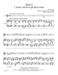 American Suite II (Stephen Foster Melodies) Sheet Music by Alice Jordan