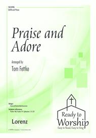 Praise and Adore Sheet Music by Thomas Fettke