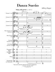 Danza Sueno (Clarinet Choir) Sheet Music by Jeffrey Ouper