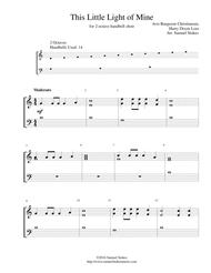 This Little Light of Mine - 2-octave handbell choir Sheet Music by Avis Burgeson Christiansen
