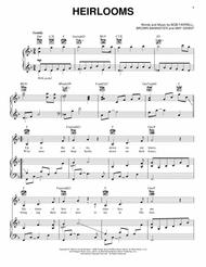 Heirlooms Sheet Music by Amy Grant