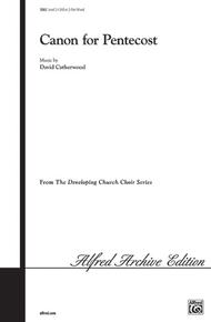 Canon for Pentecost Sheet Music by David Catherwood