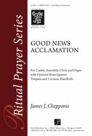 Good News Acclamation - Instrument edition Sheet Music by James Chepponis