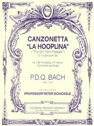 Conzonetta "La Hopplina" Sheet Music by PDQ Bach