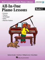 All-in-One Piano Lessons Book C Sheet Music by Mona Rejino