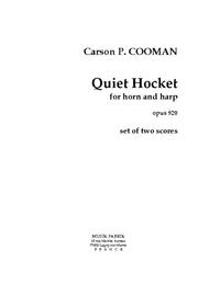 Quiet Hocket Sheet Music by Carson Cooman