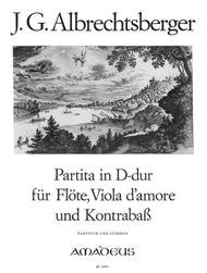 Partita D major Sheet Music by Johann Georg Albrechtsberger