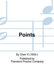 Points Sheet Music by Chen Yi