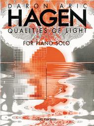 Qualities of Light Sheet Music by Daron Hagen