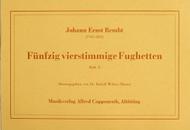 Funfzig vierstimmige Fughetten II Sheet Music by Johann Ernst Rembt