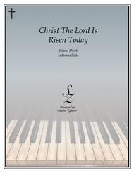 Christ The Lord Is Risen Today (1 piano