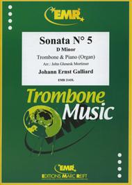 Sonata Ndeg 5 in D minor Sheet Music by John G. Mortimer