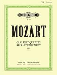 Clarinet Quintet in A Major K581 Sheet Music by Wolfgang Amadeus Mozart