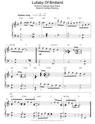 Lullaby Of Birdland Sheet Music by Ella  Fitzgerald