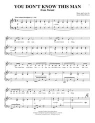 You Don't Know This Man (from Parade) Sheet Music by Jason Robert Brown