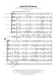 Bruno Mars - Locked Out Of Heaven for Brass Sextet (with optional drums) Sheet Music by Bruno Mars