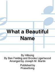 What a Beautiful Name Sheet Music by Hillsong