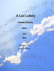 A Luo Lullaby Sheet Music by Boyd E. Gibson