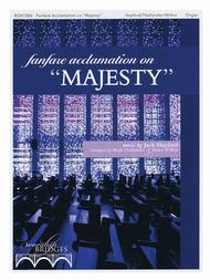 Fanfare Acclamation on Majesty Sheet Music by Jack W. Hayford