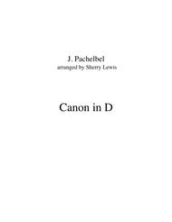 Canon in D - STRING QUARTET (for string quartet) Sheet Music by J. Pachelbel