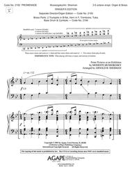 Promenade Sheet Music by Modest Petrovich Mussorgsky