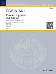 Concerto grosso Sheet Music by Francesco Geminiani