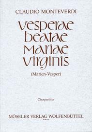 Marien-Vesper Sheet Music by Claudio Monteverdi