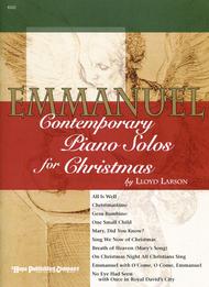 Emmanuel: Contemporary Piano Solos for Christmas Sheet Music by Lloyd Larson