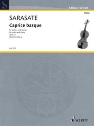 Caprice basque op. 24 Sheet Music by Pablo de Sarasate