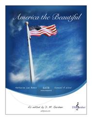 America the Beautiful (SATB unaccompanied) Sheet Music by D. M. Gardner