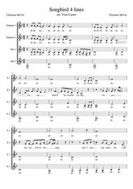 Songbird Sheet Music by Christine Mcvie