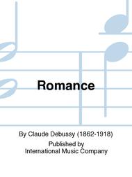 Romance Sheet Music by Claude Debussy