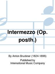 Intermezzo (Op. posth.) Sheet Music by Anton Bruckner