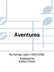 Aventures Sheet Music by Gyorgy Ligeti