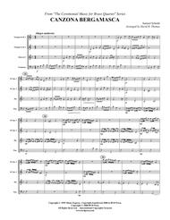 Canzona Bergamasca Sheet Music by Samuel Scheidt