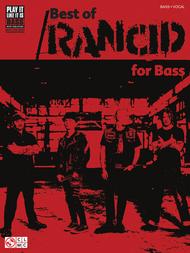 Best of Rancid for Bass Sheet Music by Rancid