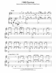 I Will Survive Sheet Music by Dino Fekaris