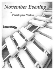 November Evening Sheet Music by Christopher Norton