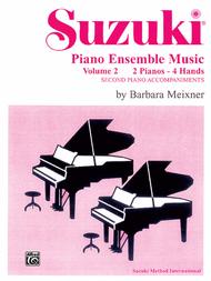 Suzuki Piano Ensemble Music for Piano Duo