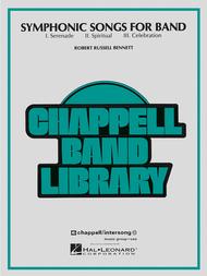 Symphonic Songs for Band Sheet Music by Robert Russell Bennett