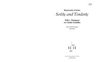 Softly and Tenderly Sheet Music by Thompson