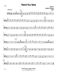 French Folk Song Sheet Music by Traditional