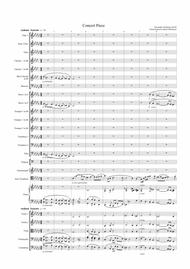 Morceau Symphonique pour Trombone (Concert Piece) Guilmant op. 88 for Orchestra Sheet Music by Felix Alexandre Guilmant
