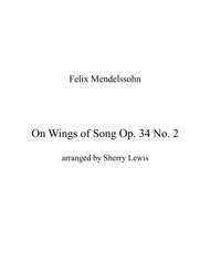 On Wings of Song STRING TRIO (for string trio) Sheet Music by Felix Bartholdy Mendelssohn