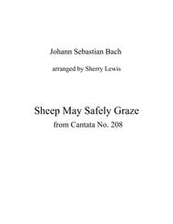 Sheep May Safely Graze STRING TRIO (for string trio) Sheet Music by Johann Sebastian Bach