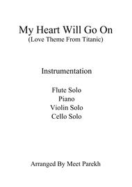 My Heart Will Go On (Love Theme from Titanic) For Chamber Orchestra Sheet Music by Celine Dion