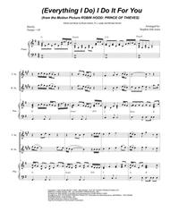 (Everything I Do) I Do It For You (for Saxophone Quartet) Sheet Music by Bryan Adams