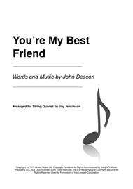 You're My Best Friend for String Quartet Sheet Music by Queen