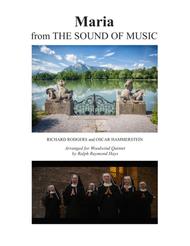 Maria from "The Sound of Music" (for woodwind quintet) Sheet Music by Rodgers & Hammerstein