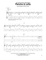Pancho And Lefty Sheet Music by Townes Van Zandt